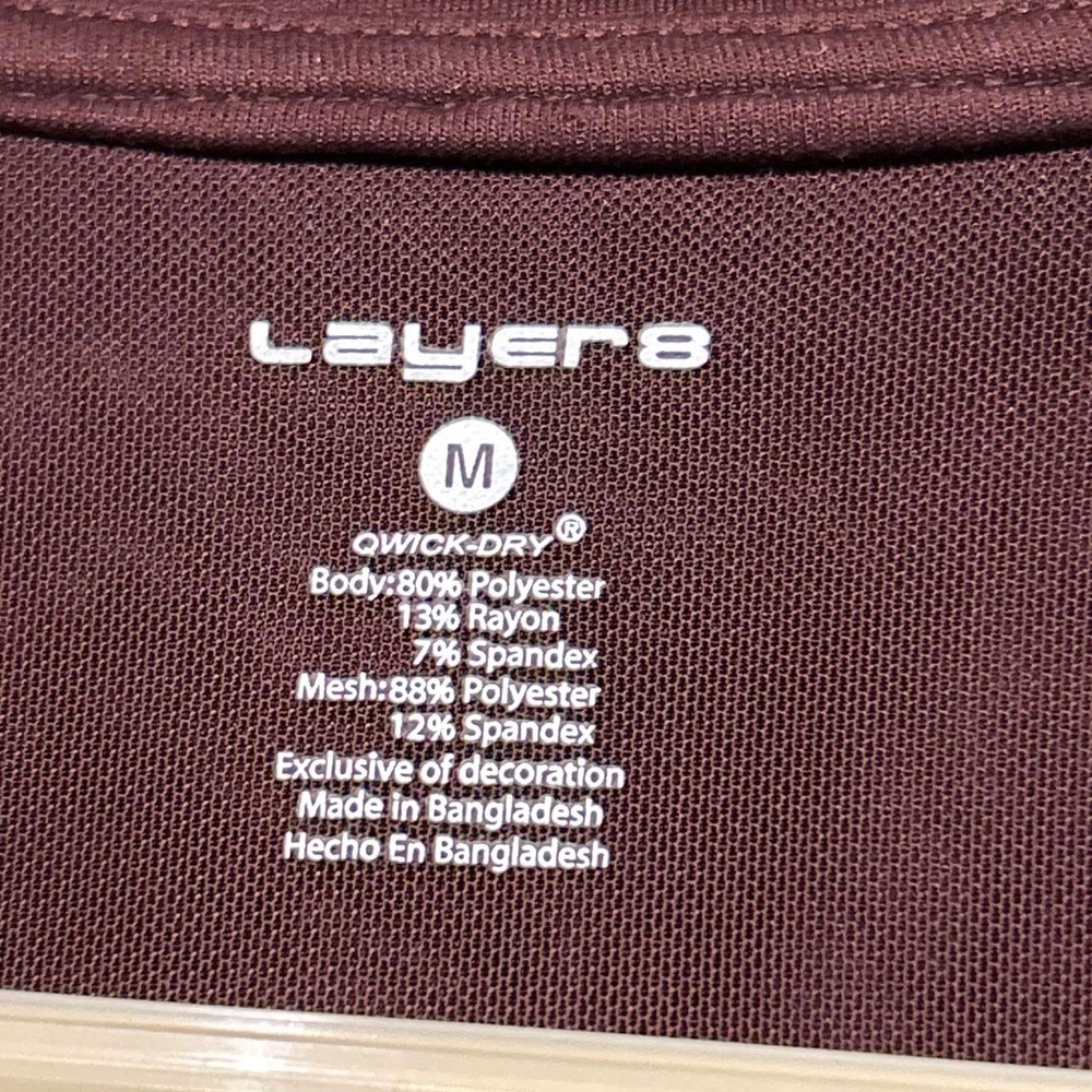 Activewear Quick Dry Zip Jacket Size M Pockets - Picture 4 of 5